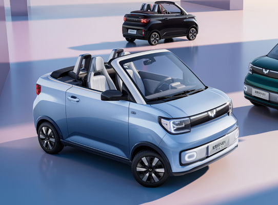 Automobile Mini Wuling Hong Guang di Wuling Ev di 2 sedili delle porte 2 280KM