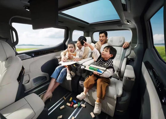 5 lunga autonomia elettrica dell'automobile 702-822KM di Geely Zeekr Ev 009 Zeekr dei sedili delle porte 6