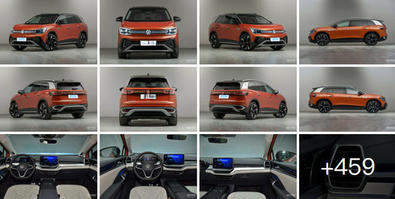 Porte pure 7seats di dimensione 5 dell'automobile elettrica delle case automobilistiche 439-586KM di VW ID.6 CROZZ Cina Mezzo grandi