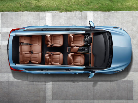 L'automobile elettrica 2022 510KM di Haima 7X Mpv 5 porte 7 mette la tassa a sedere rapida 0.45H