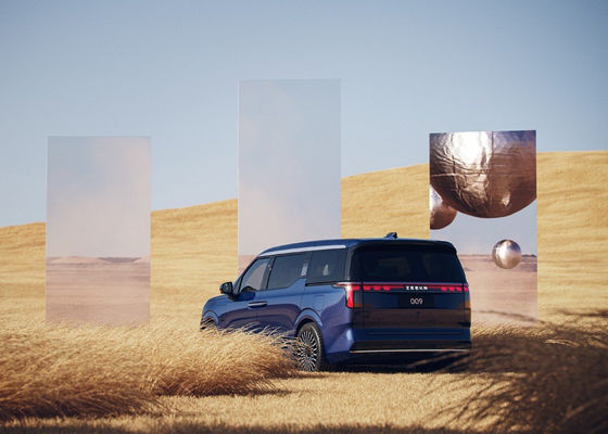 Porte di rendimento elevato 5 della lunga autonomia dell'automobile elettrica di 702-822KM MPV 6 sedili